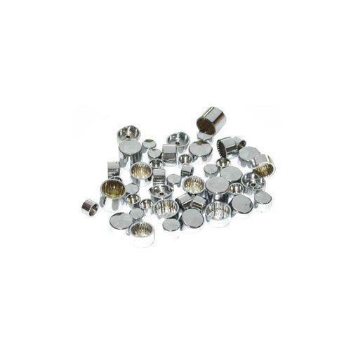 Zodiac Bolt/Nut Cover Chrome 1/2 (Wrench Size) Hex 10/PK