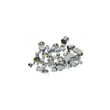 Zodiac Bolt/Nut Cover Chrome Deep 9/16 (Wrench Size) Hex 10/PK