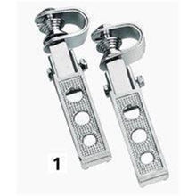 Zodiac Clamp-On Footpegs Holey Style