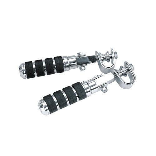 Zodiac Footpegs Clamp-On ISO Style