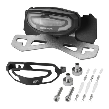 Zeta LED Line Tail Holder Kit- Honda CRF450L '19-, CRF450RL '21- - Clear