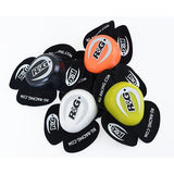 Aero Knee Sliders (wide rear profile) (pair, yellow)