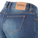BERING PANT LADY TRUST DENIM STRAIGHT BLUE WASH T1