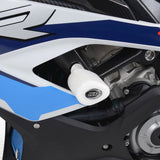R&G Aero Crash Protectors (asymmetrical,wht),M1000RR '21-