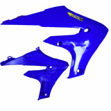2018 YAM YZ450F POWERFLOW RADIATOR SHROUDS  BLU