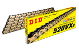 DID #520 VX3 Pro X-Ring 120L ZJ/FB - Rivet GOLD