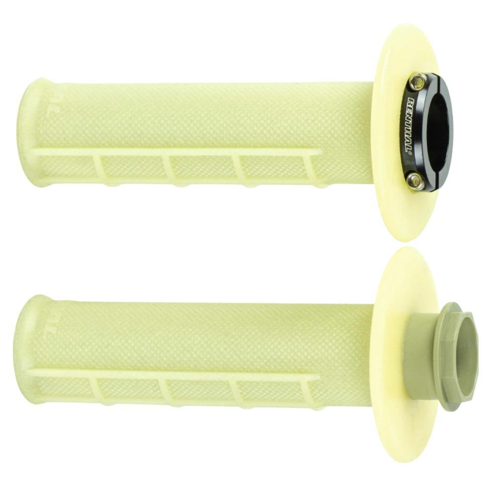 RENTHAL GRIPS MX R-WORKS LOCK-ON HALF WAFFLE - ARAMID (G237)