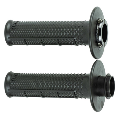 RENTHAL GRIPS MX R-WORKS LOCK-ON TAPERED/HALF WAFFLE - ULTRATACKY (G239)