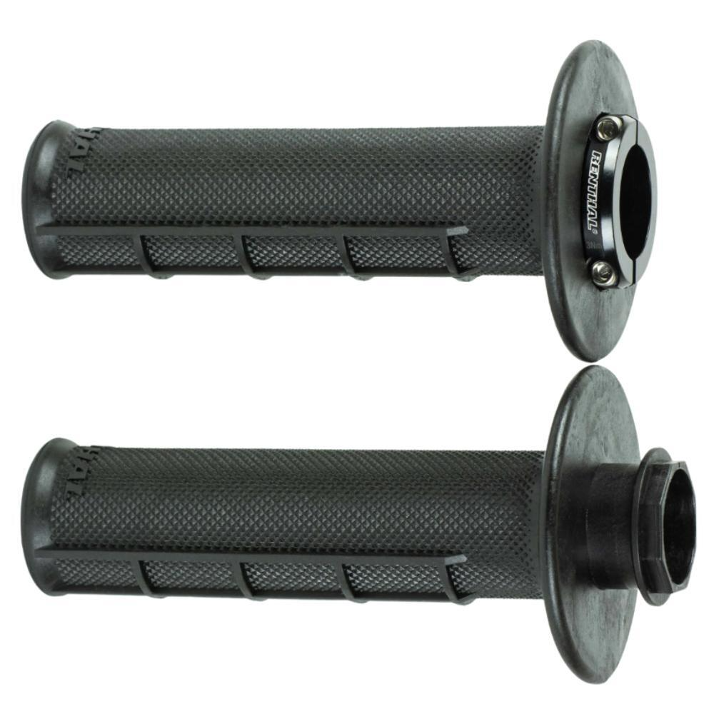 RENTHAL GRIPS MX R-WORKS LOCK-ON HALF WAFFLE - ULTRATACKY (G236)