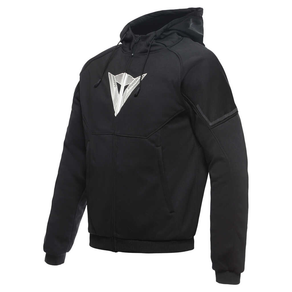 Dainese Daemon-X Safety Fullzip Hoody - BLK/BLK/WHT