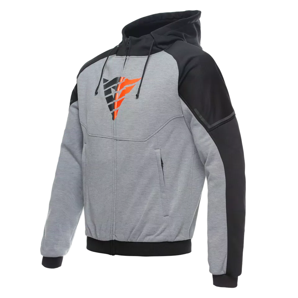 Dainese Daemon-X Safety Fullzip Hoody - MELANGE-G/B/F-R