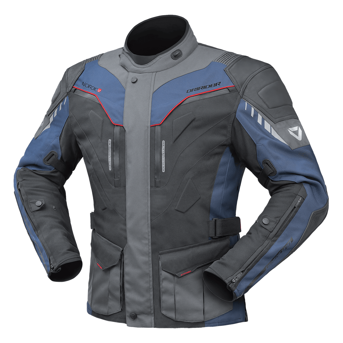 Dririder Nordic V Jacket - NAVY / GRY