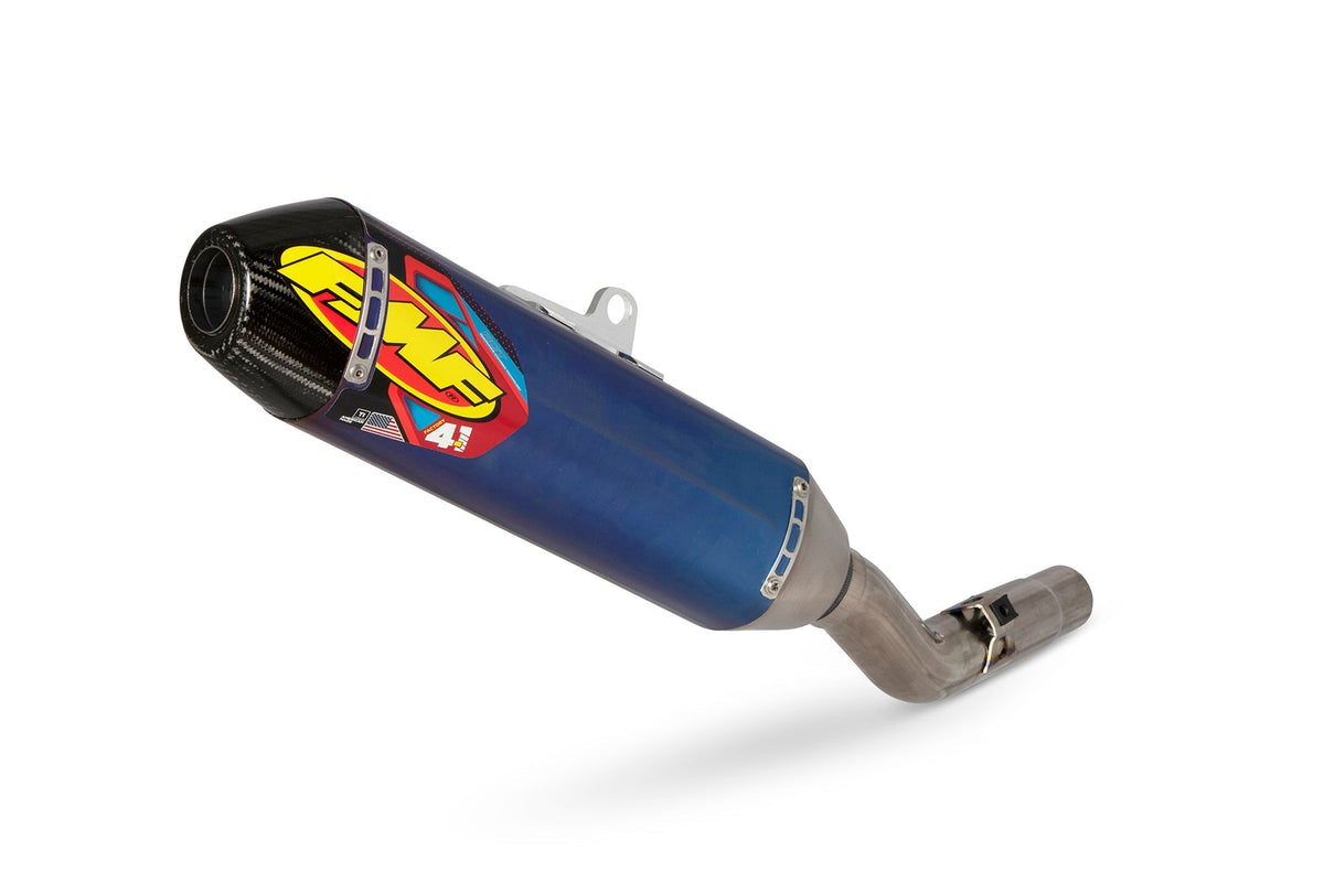 FMF Exhaust - 43365 - Slip On Muffler - Titanium with Carbon - Factory 4.1 RCT