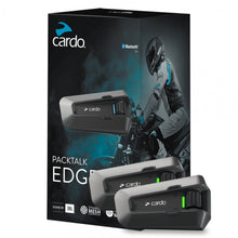 Cardo Packtalk Edge Duo Motorcycle Mesh Intercom - Twin Pack