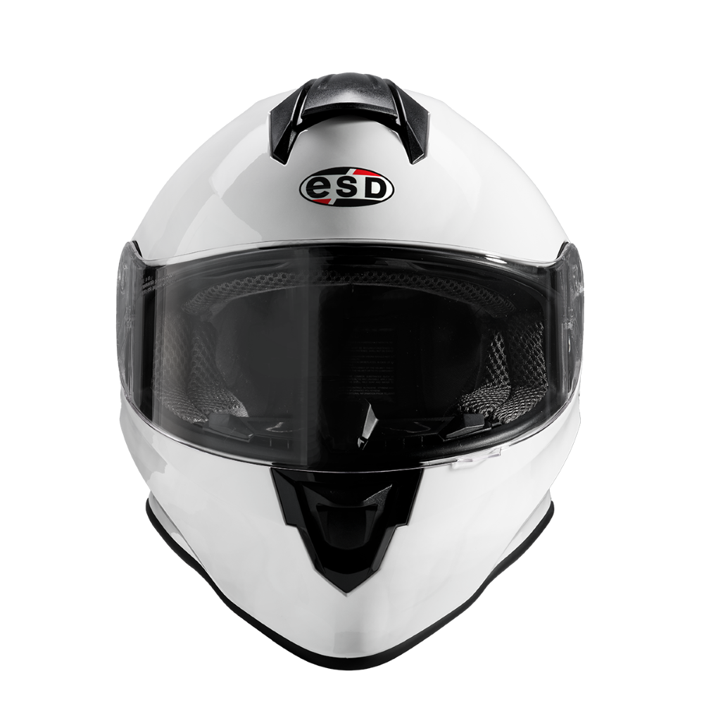 ESD E21 HELMET GLOSS WHITE XXS