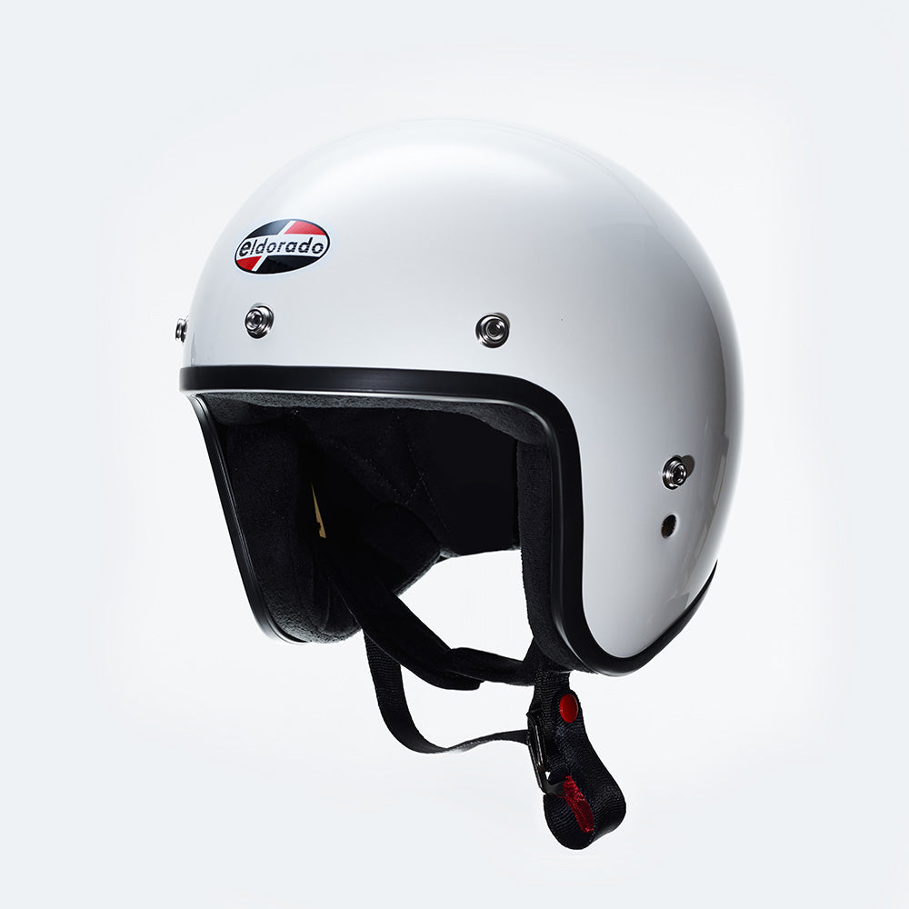 EXR HELMET GL WHITE M 57-59CM (STUDS AND PEAK)