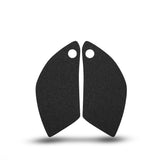 Kawasaki ER-6 Traction Grips 2012- : BLACK 2-Grip Kit