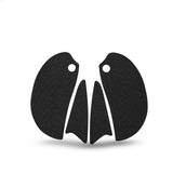 GSX-R600/750 '04-'05 Tank Traction Grips : BLACK 4-Grip Kit