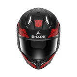 SHARK SKWAL i3 RHAD MAT BLK CHR RED XXL