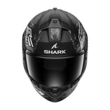 Shark Ridill 2 Molokai Mat Helmet - Black/White/Silver