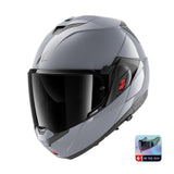 SHARK OXO DARK SHADOW SILVER + VISOR L