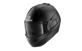 SHARK EVO ES BLANK MAT BLK S