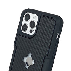 iPhone 12 / 12 Pro X-Guard Case Carbon Fibre + Infinity Mount