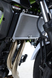 R&G RADIATOR GUARD TITANIUM - KAWASAKI Z 650, NINJA 650 '17-