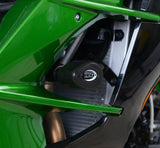 Aero Crash Protectors, WHITE, Kawasaki H2 SX