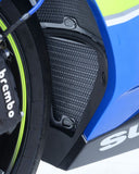 R&G OIL COOLER GUARD, TITANIUM, SUZUKI GSX-R1000/R '17-