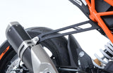Exhaust Hanger, BLACK, KTM 125 Duke '17-