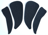 Z1000 TRACT PAD 10-13 BLK 4PC