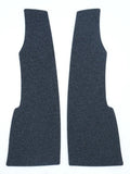 RIDGED PADS BLK PAIR