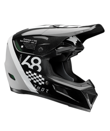 Helmet Sport Riot Black/White LG 0110-8778