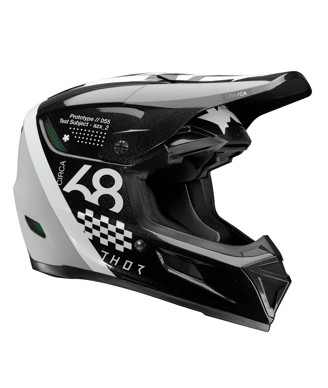 Helmet Sport Riot Black/White XL 0110-8779
