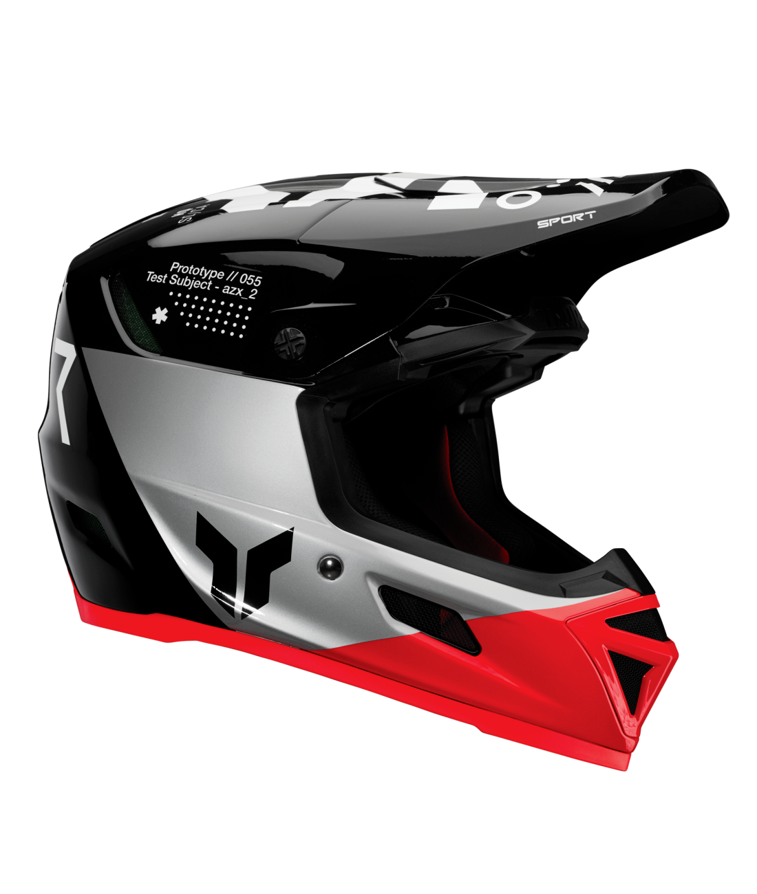 Helmet Sport Strike Black/Red XS 0110-8781