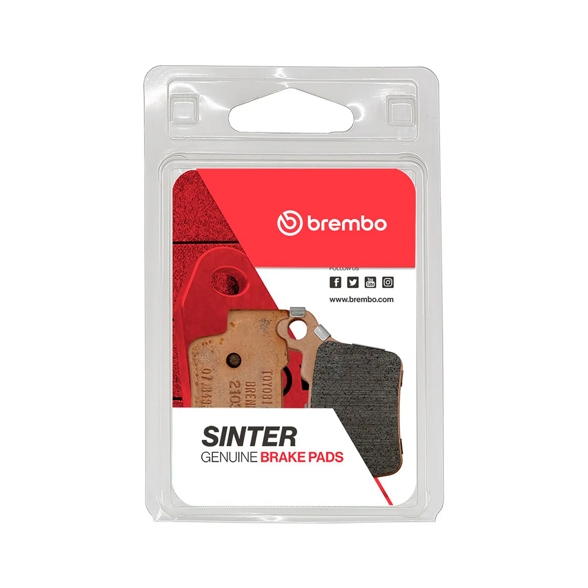 Brembo Brake Pad - Genuine Parts Sintered B-07BB275A