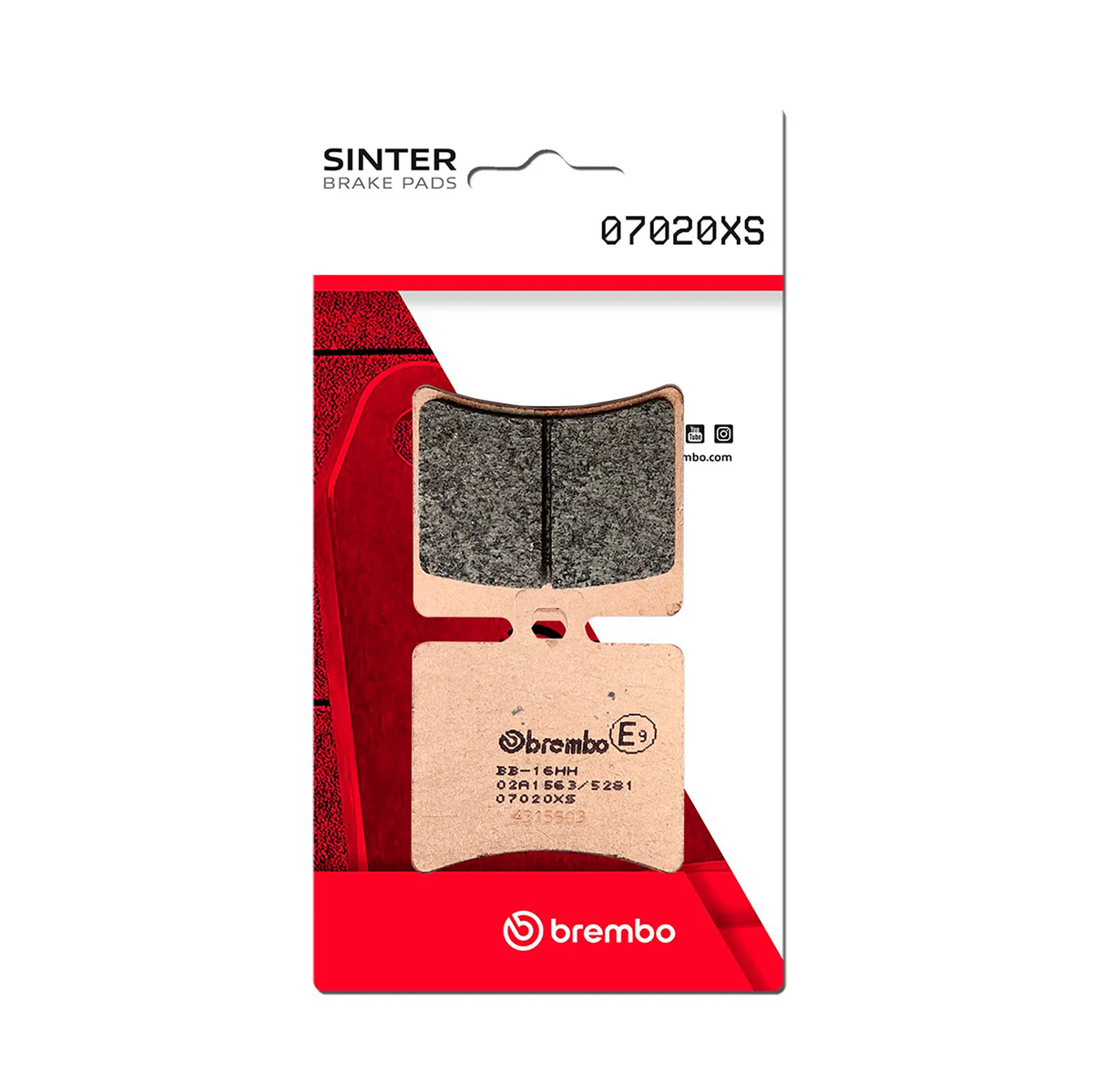 Brembo Brake Pad - Sinter Scooter B-07020XS