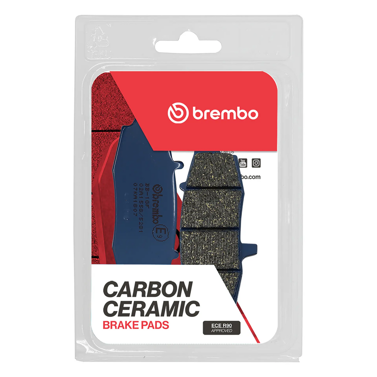 Brembo Brake Pad - Carbon Ceramic B-07KA1807