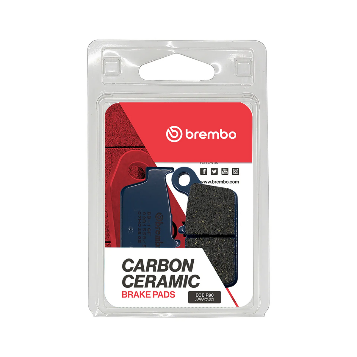 Brembo Brake Pad - Carbon Ceramic B-07HO2608