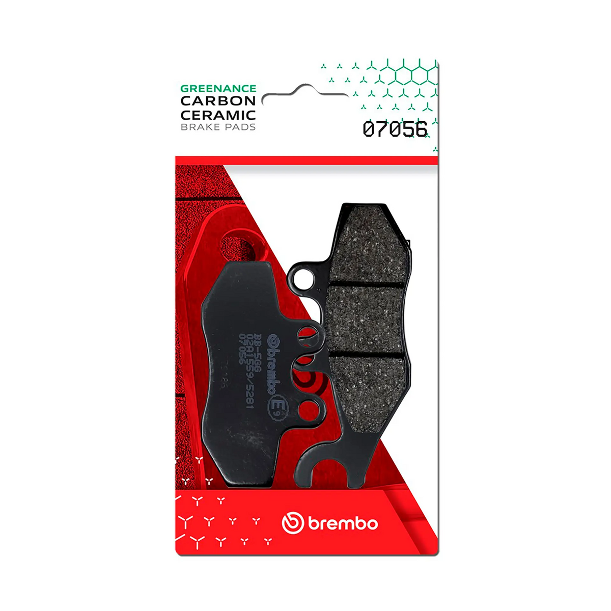 Brembo Brake Pad - Carbon Ceramic Scooter B-07056