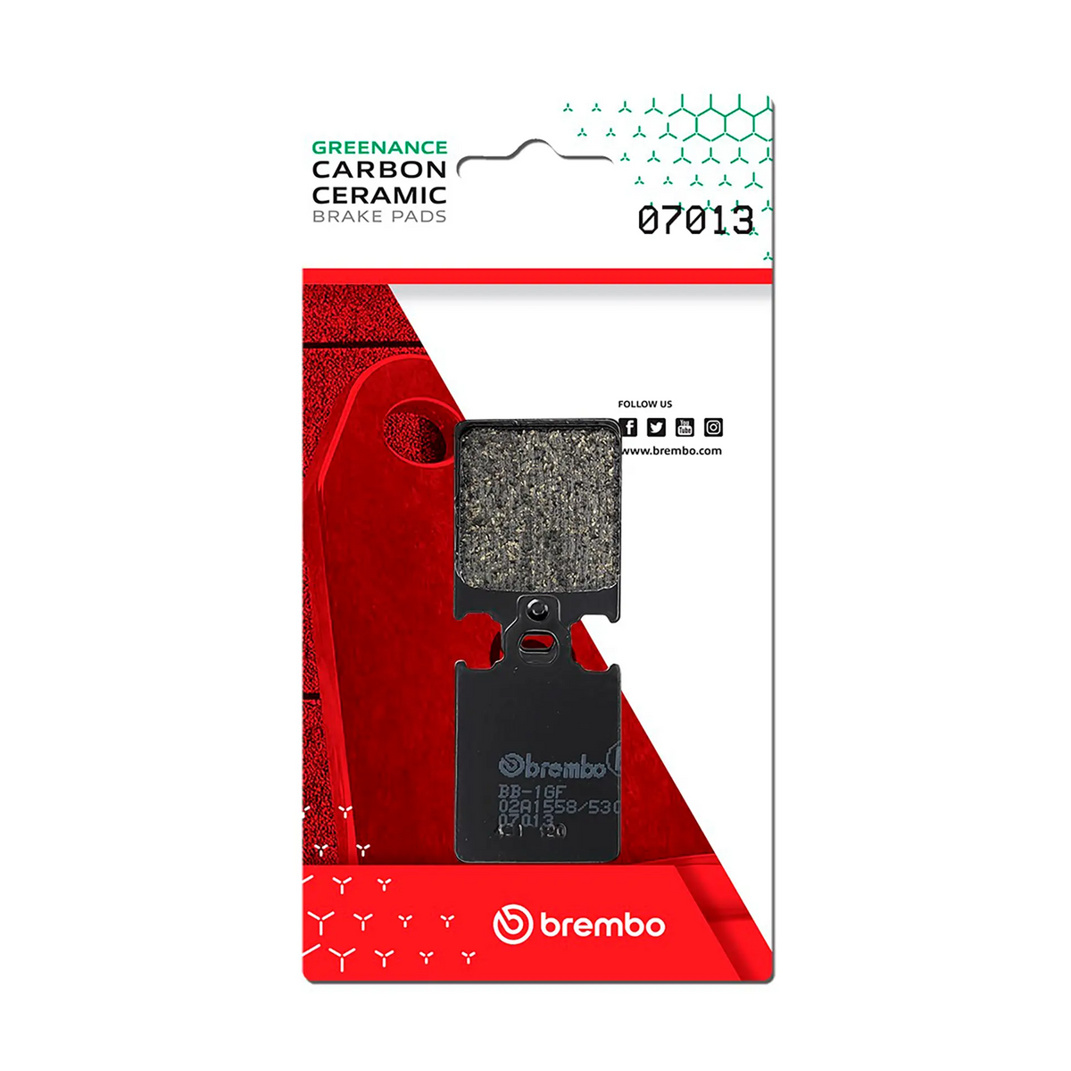 Brembo Brake Pad - Carbon Ceramic Scooter B-07013