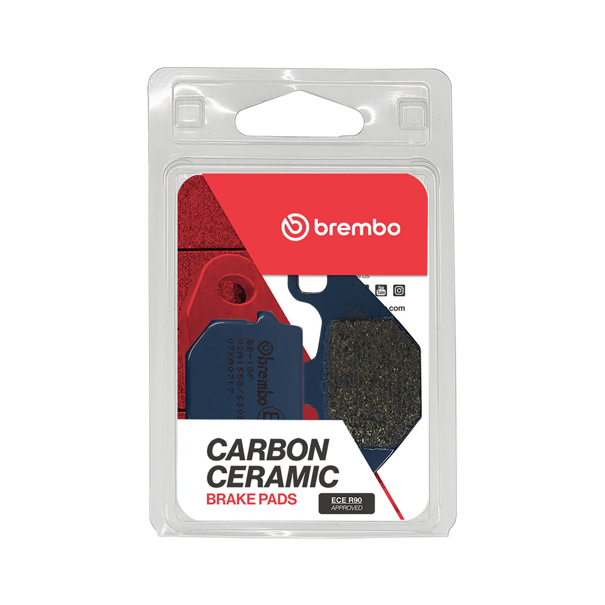 Brembo Brake Pad - Carbon Ceramic B-07KA0717