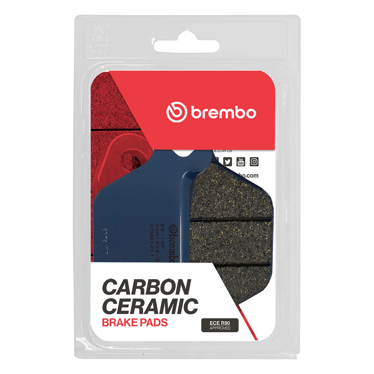 Brembo Brake Pad - Carbon Ceramic B-07HD1011