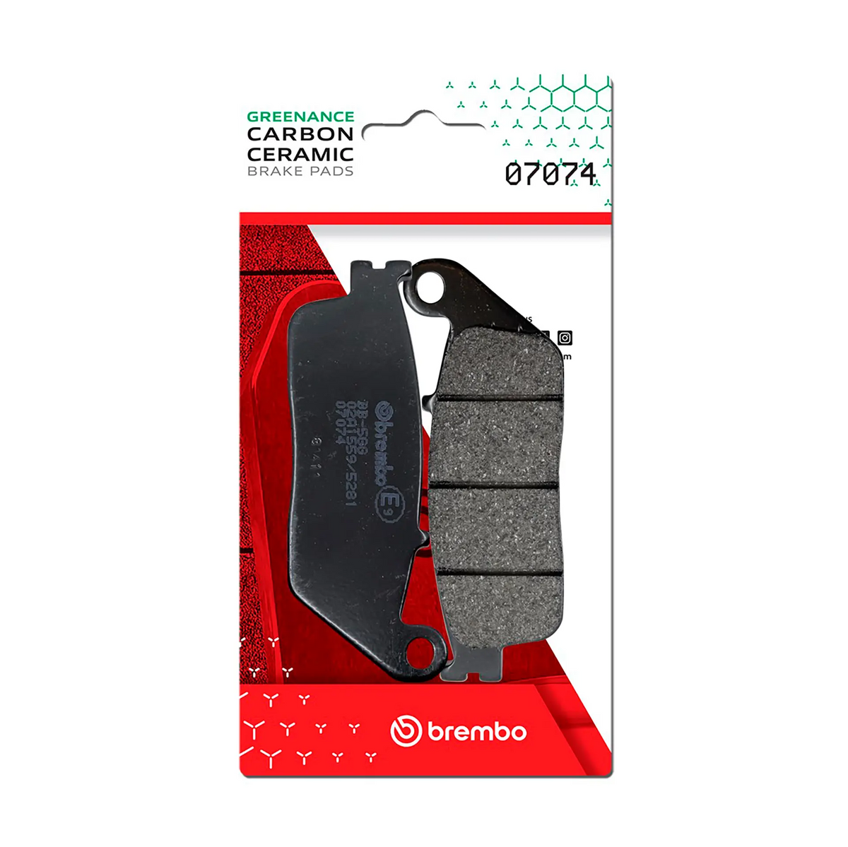 Brembo Brake Pad - Carbon Ceramic Scooter B-07074