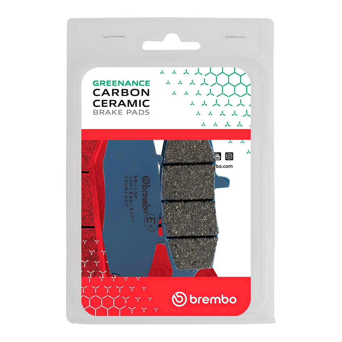 Brembo Brake Pad - Carbon Ceramic B-07KA1907
