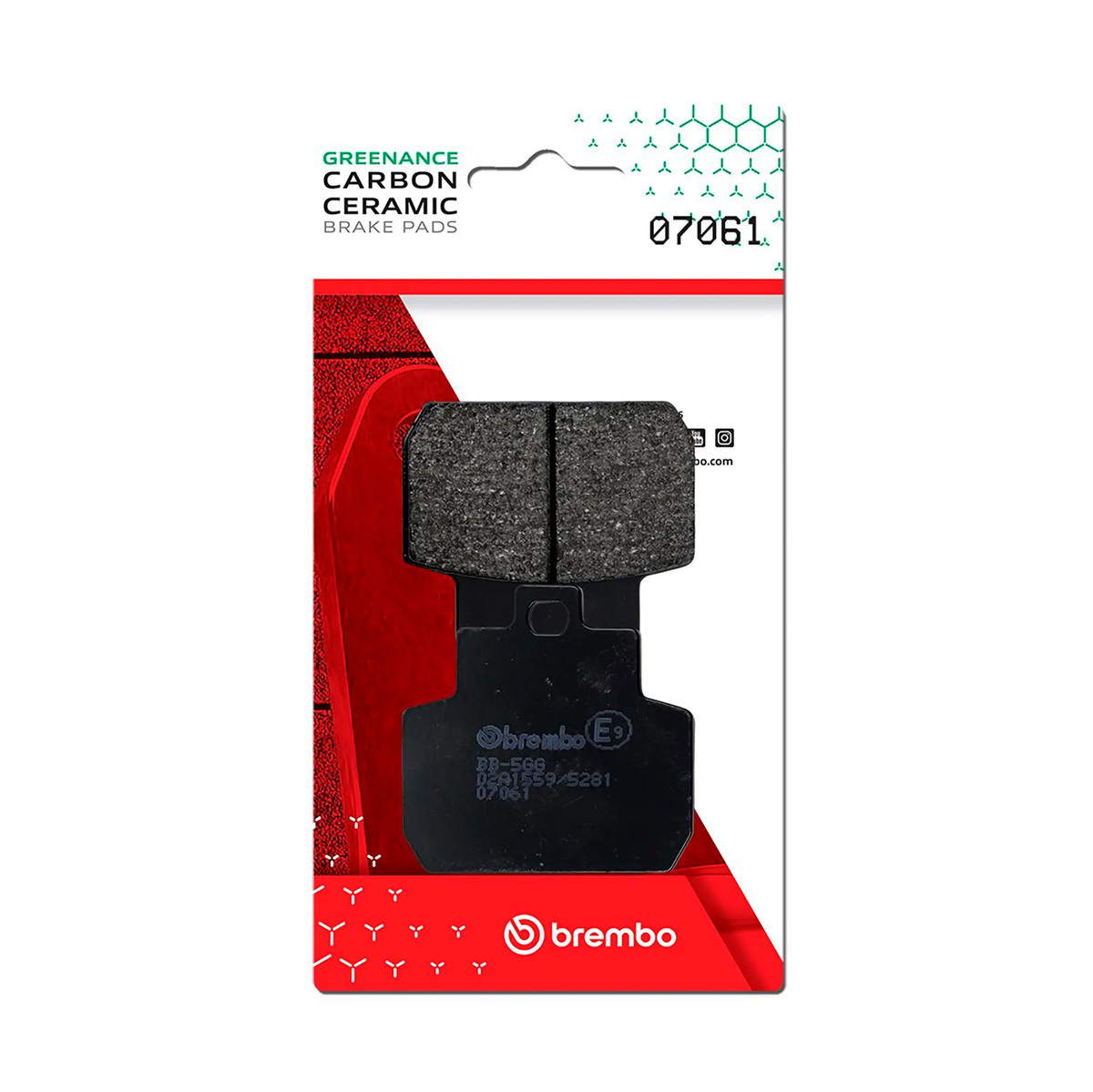 Brembo Brake Pad - Carbon Ceramic Scooter B-07061