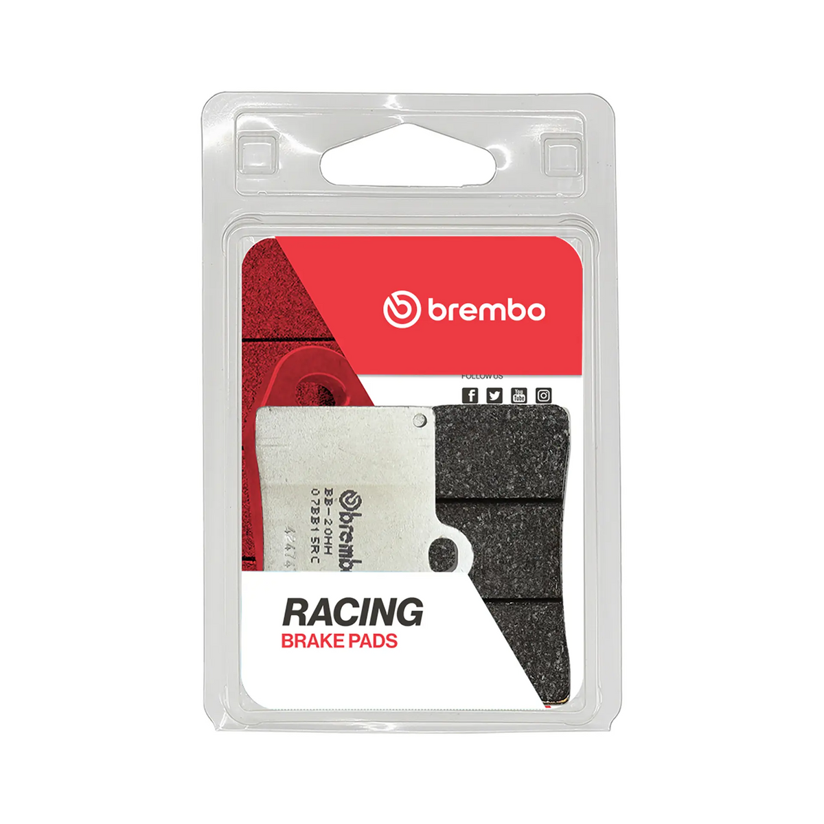 Brembo Brake Pad - Racing Carbon Ceramic B-07BB15RC