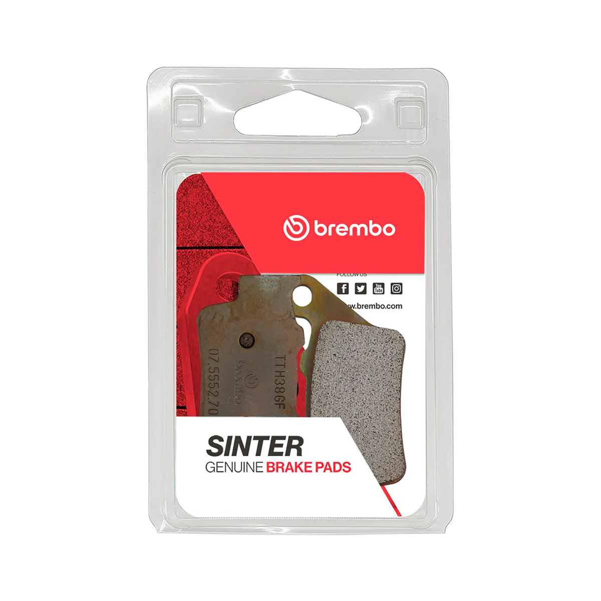 Brembo Brake Pad - Genuine Sintered B-07BB0265