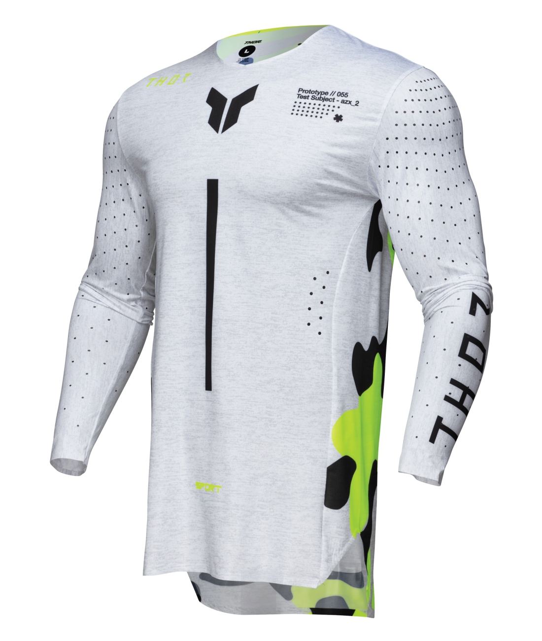 Jersey Sport Riot White/Acid 3XL 2910-8129